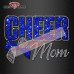 Glitter Cheer Mom Rhinestone Transfer for Cheerleading Moms